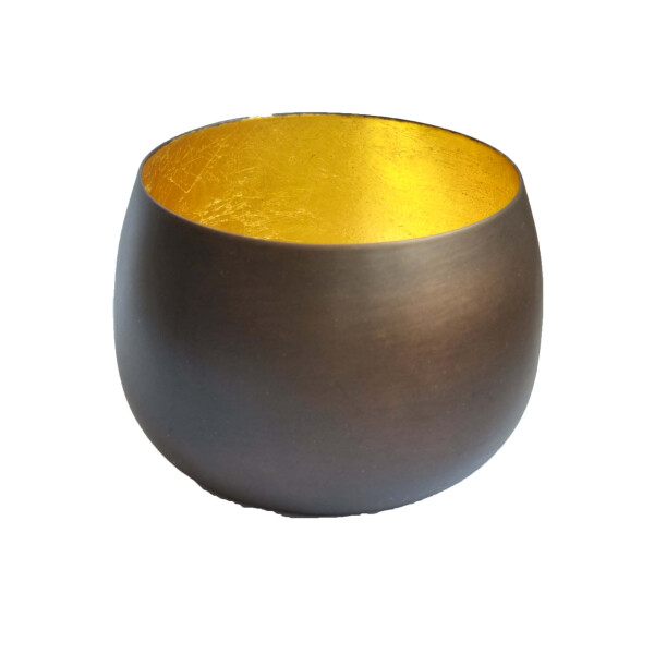 Goldlicht Cup bronze/gold 9 cm